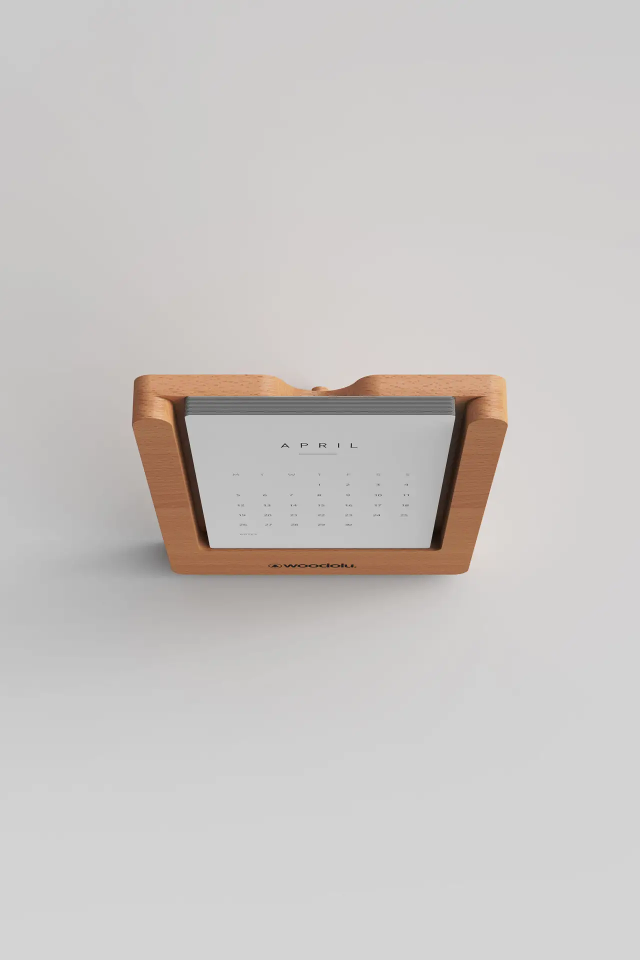 CW-06 Ahşap Masa Takvimi - Görsel 4 | Woodolu