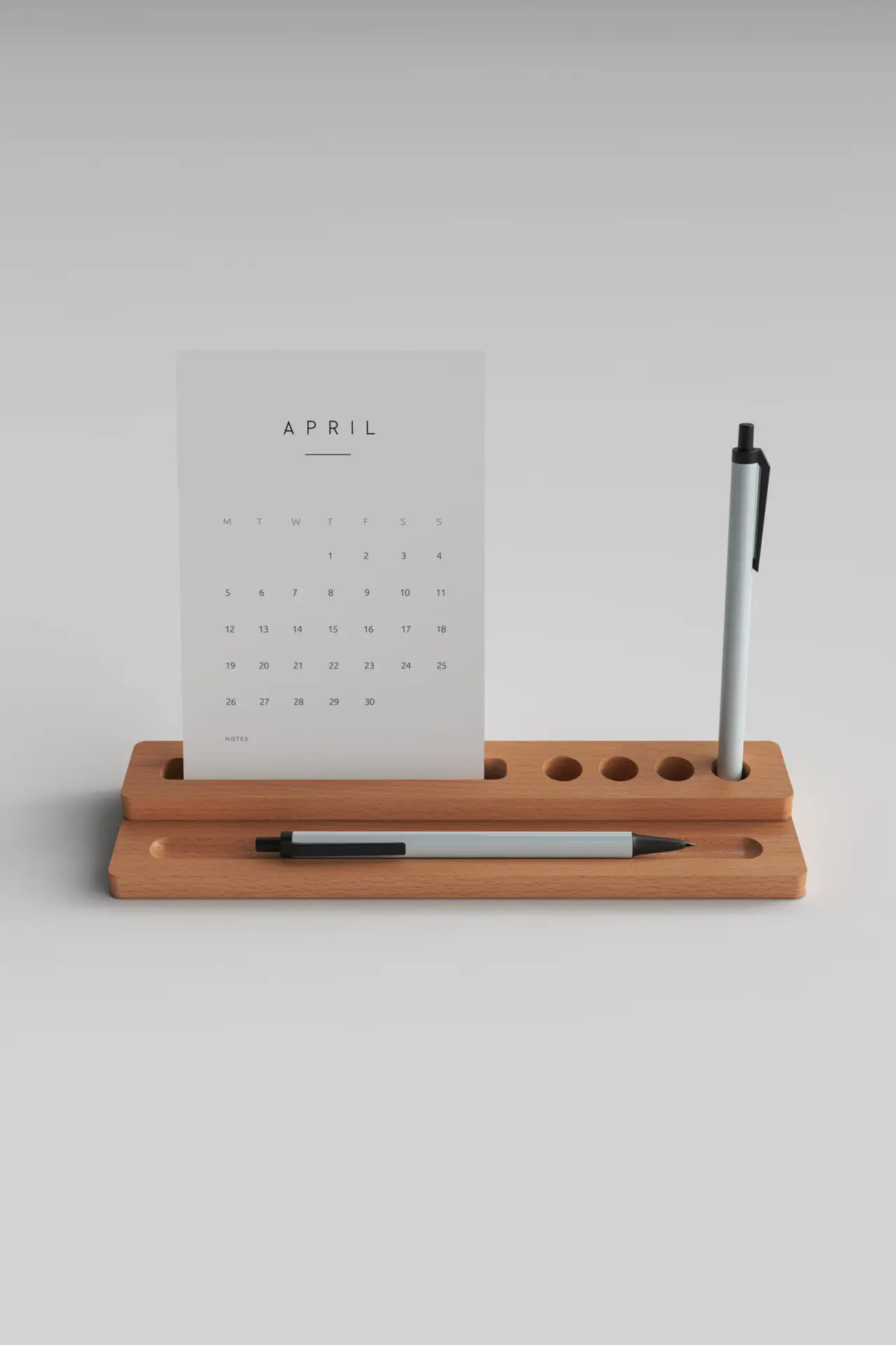 CW-09 Ahşap Masa Takvimi - Görsel 2 | Woodolu