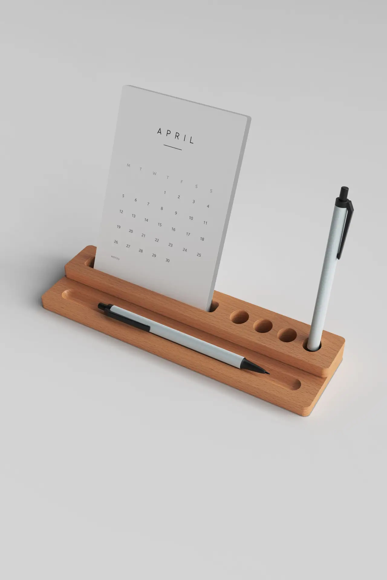 CW-09 Ahşap Masa Takvimi - Görsel 3 | Woodolu