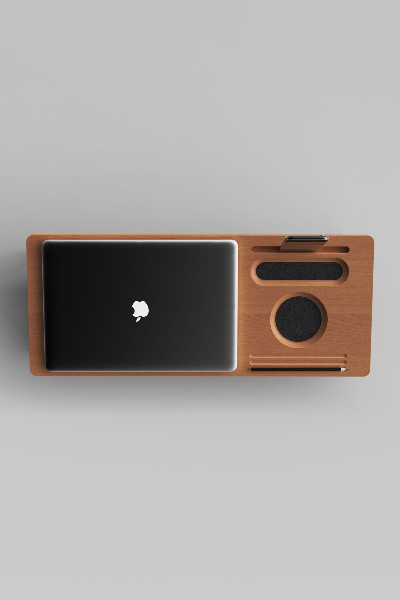 ST-01 Ahşap Notebook Stand - Görsel 4 | Woodolu
