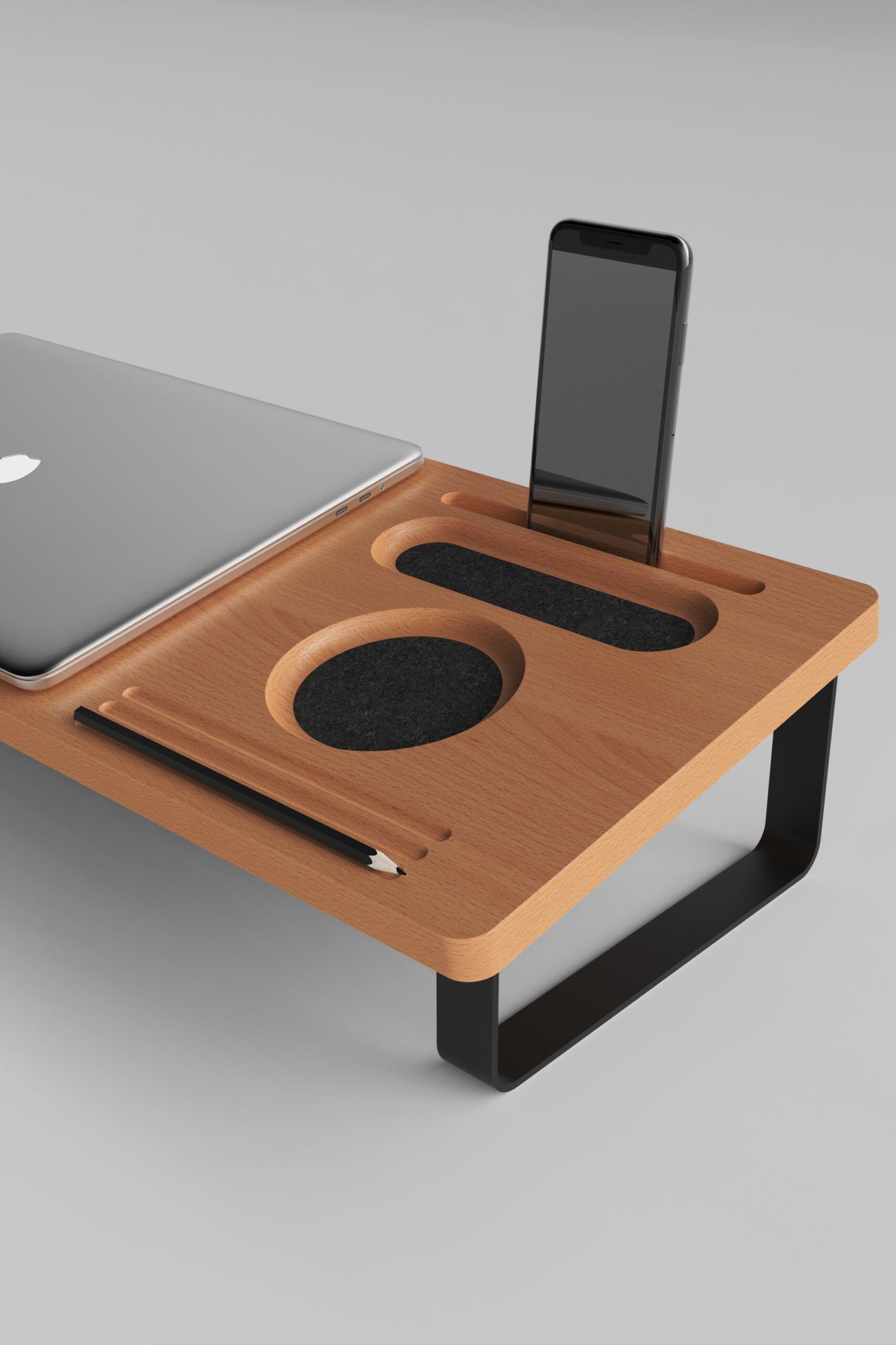 ST-01 Ahşap Notebook Stand - Görsel 5 | Woodolu