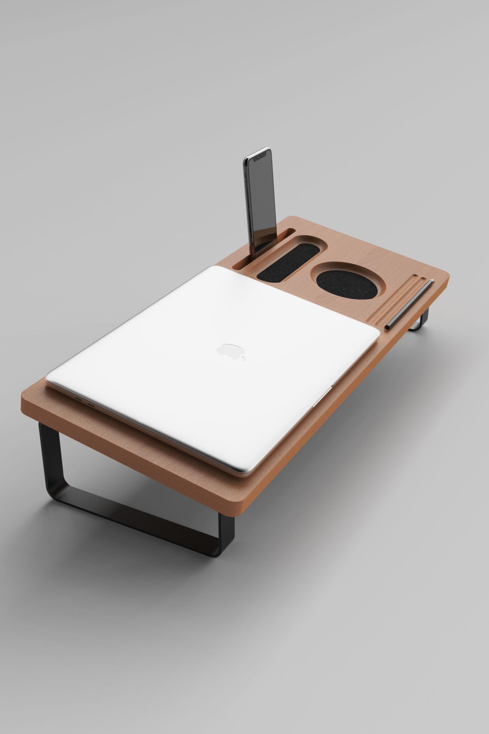 ST-01 Ahşap Notebook Stand - Görsel 6 | Woodolu