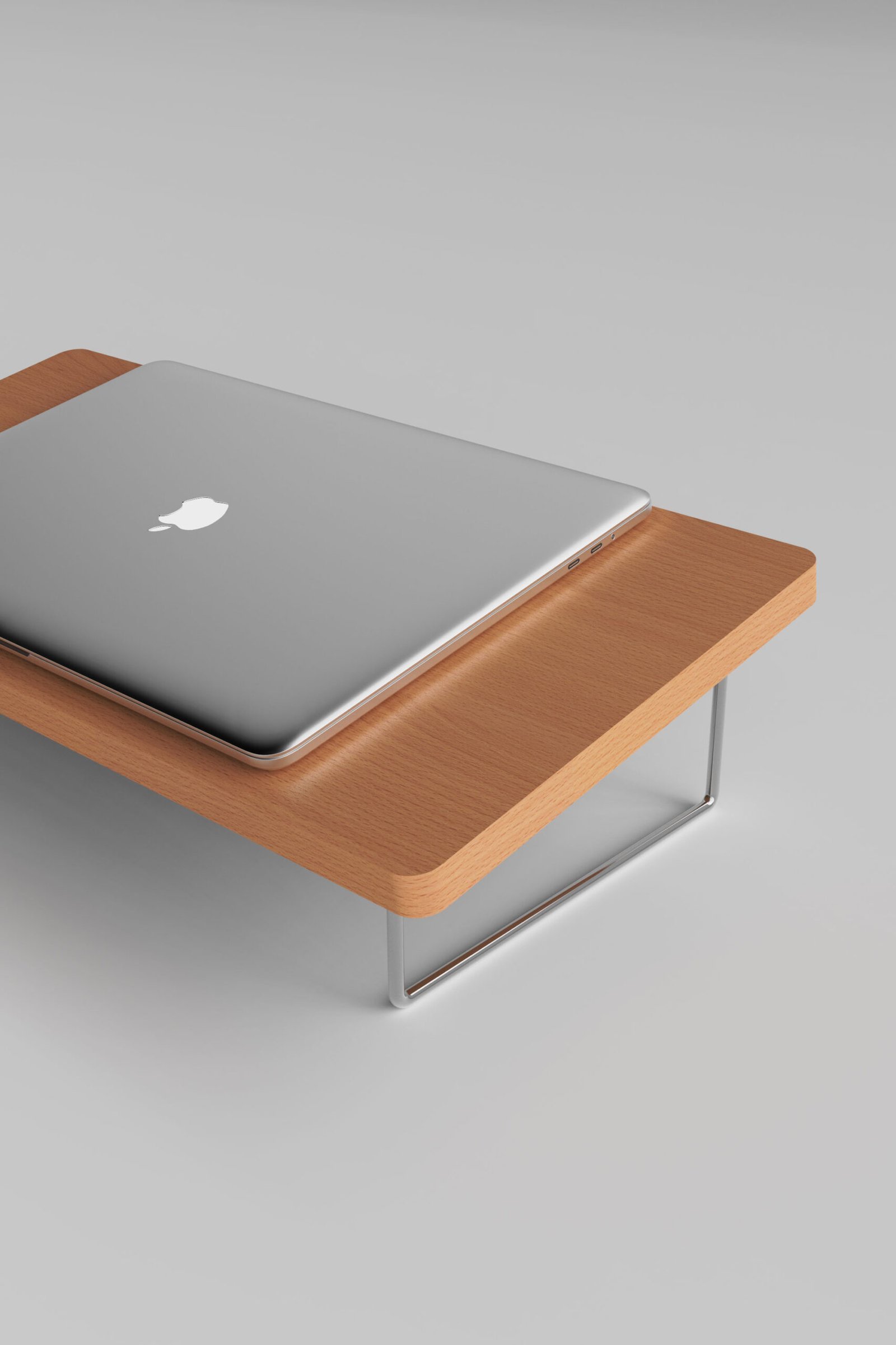 ST-02 Ahşap Notebook Stand - Görsel 5 | Woodolu