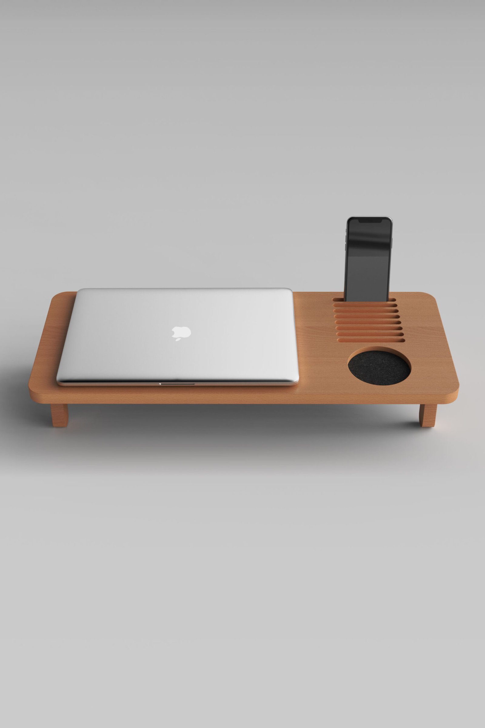 ST-03 Ahşap Notebook Stand - Görsel 2 | Woodolu