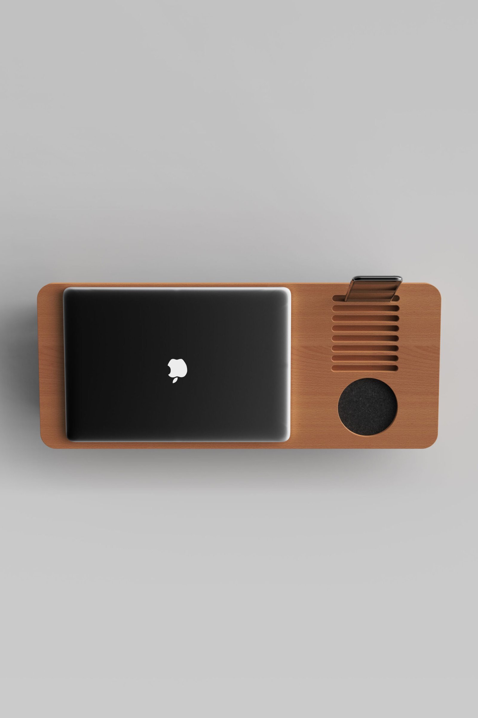 ST-03 Ahşap Notebook Stand - Görsel 4 | Woodolu
