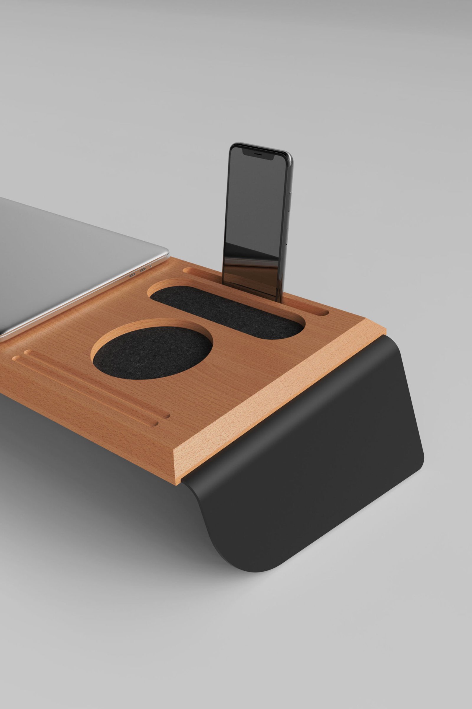 ST-05 Ahşap Notebook Stand - Görsel 5 | Woodolu