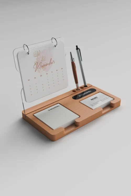 Kurumsal ahşap masa takvimi – cw-42-508